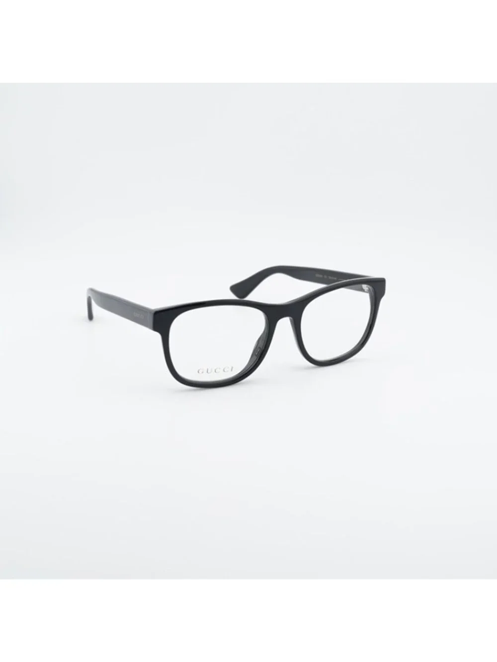 Gucci GG0004O 001 Eyeglasses Black 53mm Square Frame